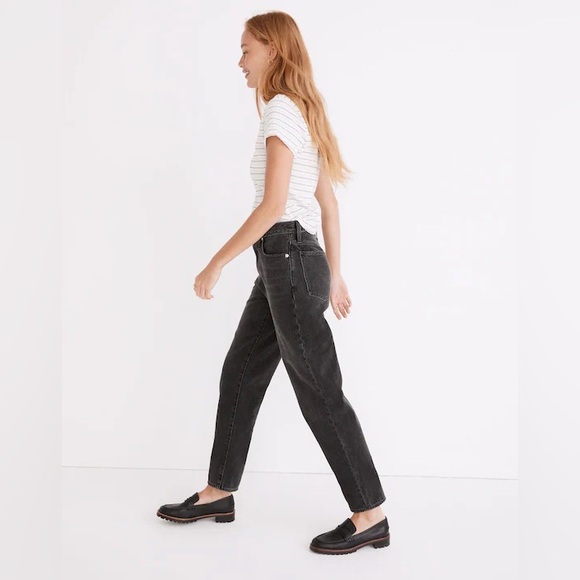 Madewell Baggy Tapered Jeans in Mackinnon Wash Size 25 - Picture 4 of 7